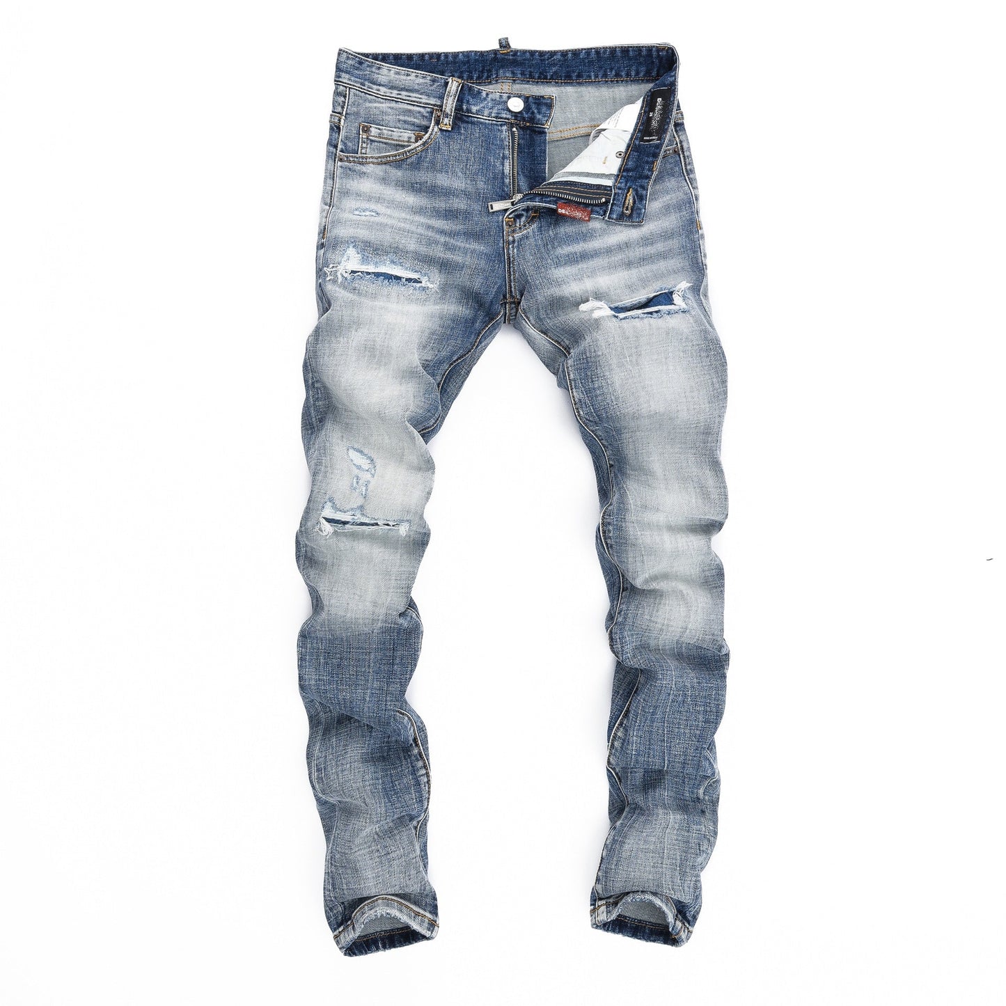 SOLO-DSQ2 Fashion Holes New Jeans