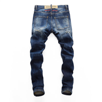 SOLO-DSQ2 Fashion Holes Jeans