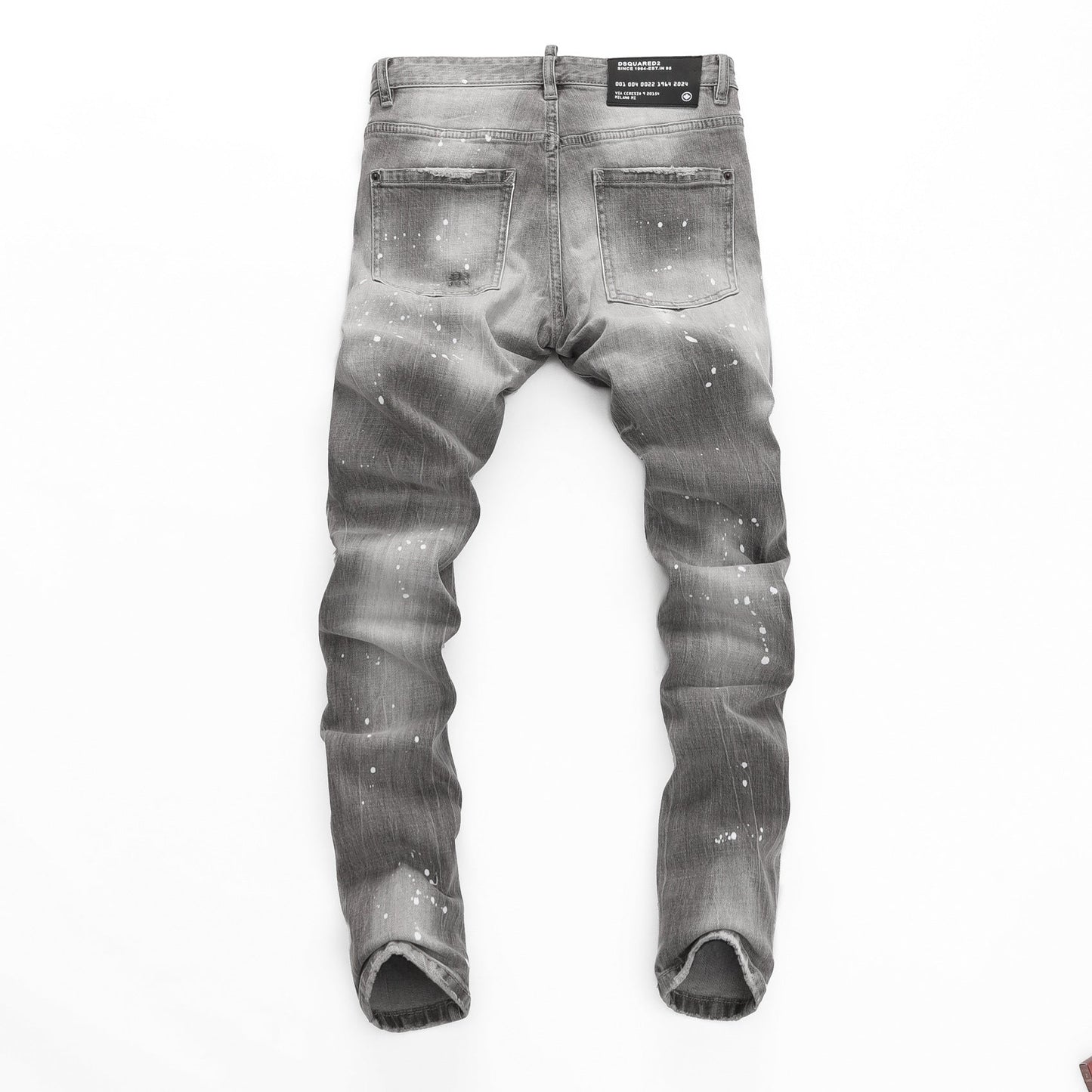 SOLO-DSQ2 men's gray jeans