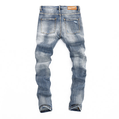 SOLO-DSQ2 Fashion Holes New Jeans