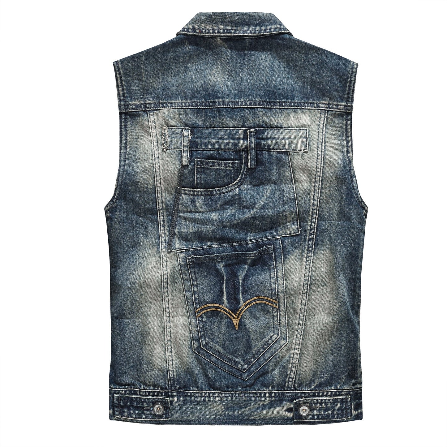 SOLO-DSQ2 24ss  Denim Vest coat