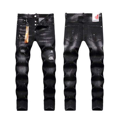 SOLO-DSQ2 Cowboy feet Jeans