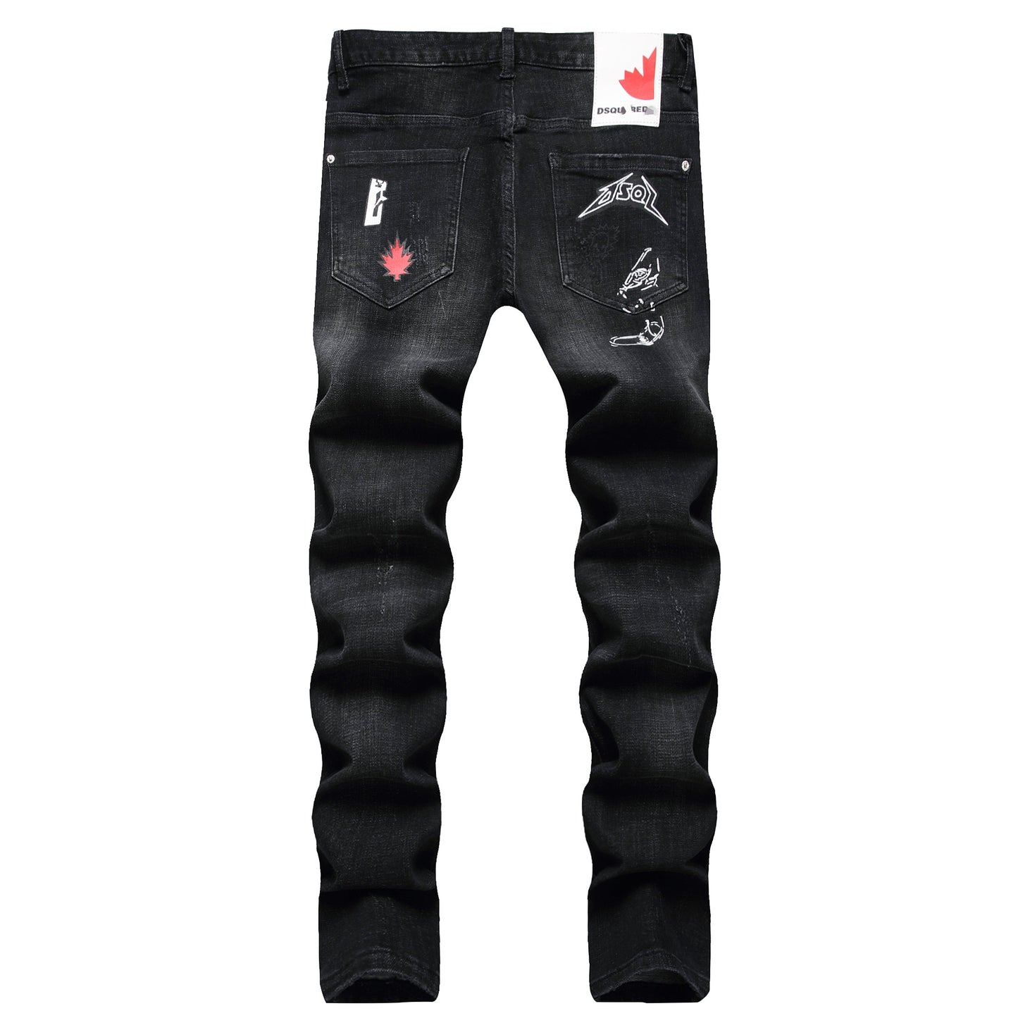 SOLO-DSQ2 hot diamond embroidery Jeans