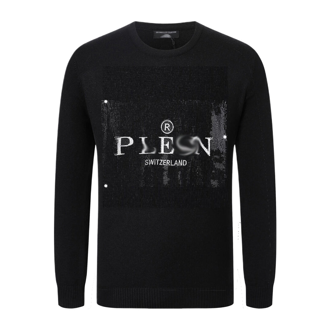 SOLO-Philpp black Fleece Sweatshirt