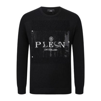 SOLO-Philpp black Fleece Sweatshirt