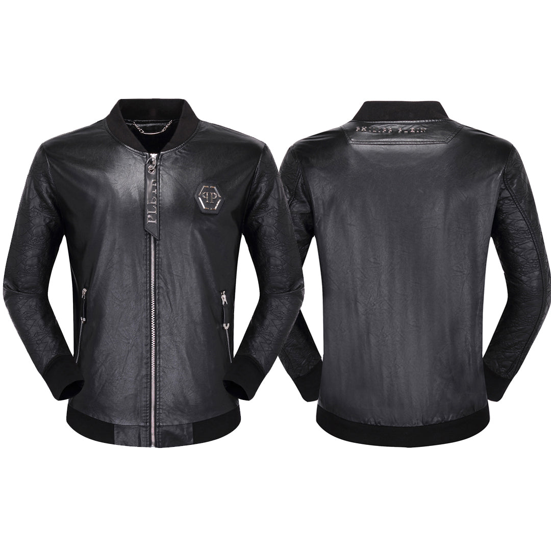 SOLO-Philpp 24SS Black Cowhide baadjie