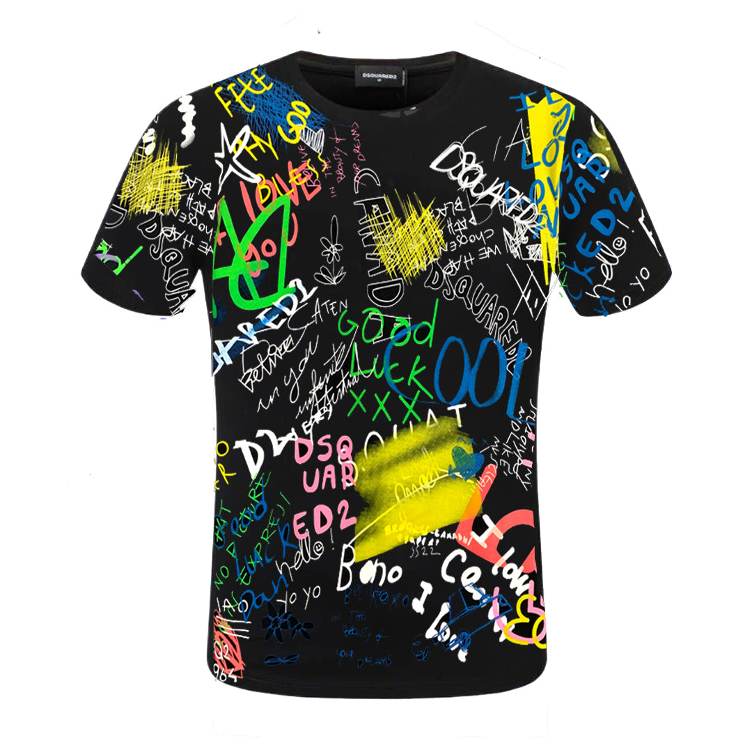 SOLO-D2 2024SS Graffiti T-shirt