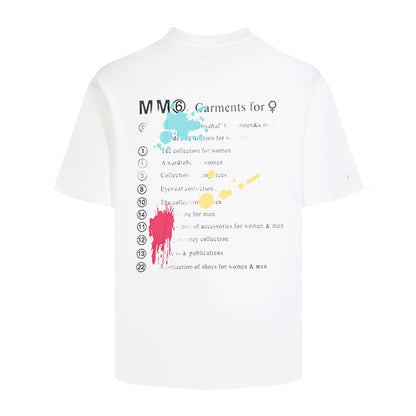 SOLO-Maison Margiela 24ss Printing T-shirt