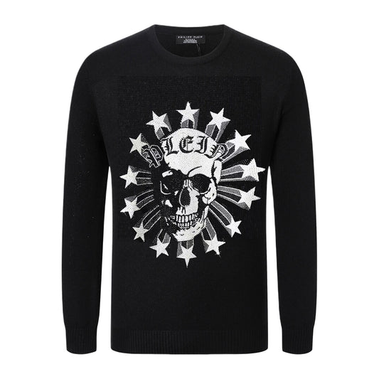 SOLO-Philpp black Fleece Sweatshirt