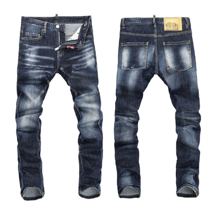 SOLO-DSQ2 2024ss Ripped Jeans