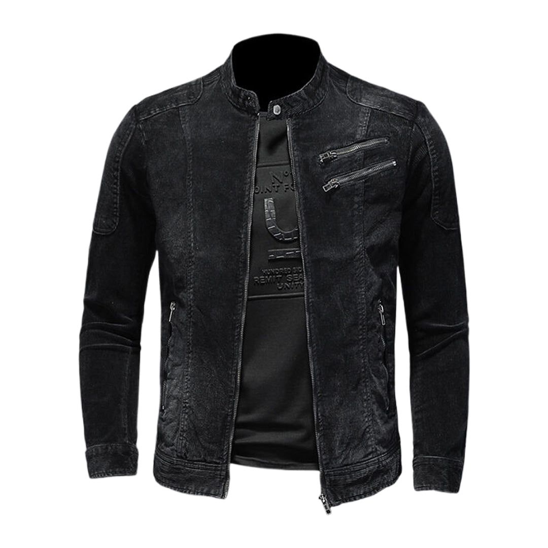 SOLO-DSQ2 2024ss Black Denim Jacket