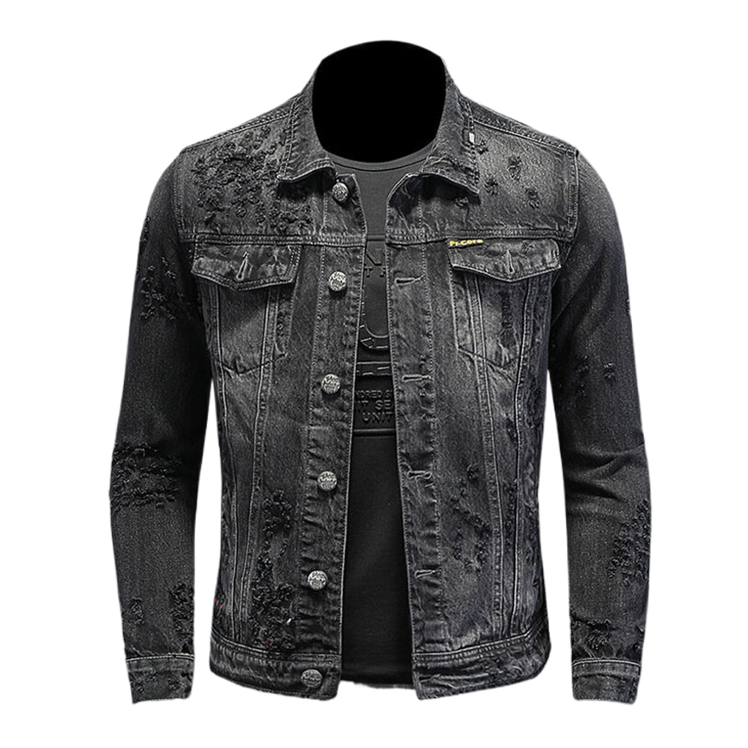 SOLO-DSQ2 24ss Black Denim Jacket