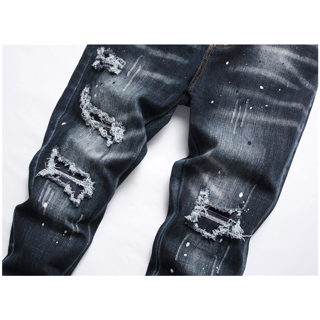 SOLO-DSQ2 embroidery Jeans