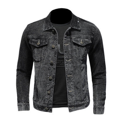 SOLO-DSQ2 2024ss Black Denim Jacket