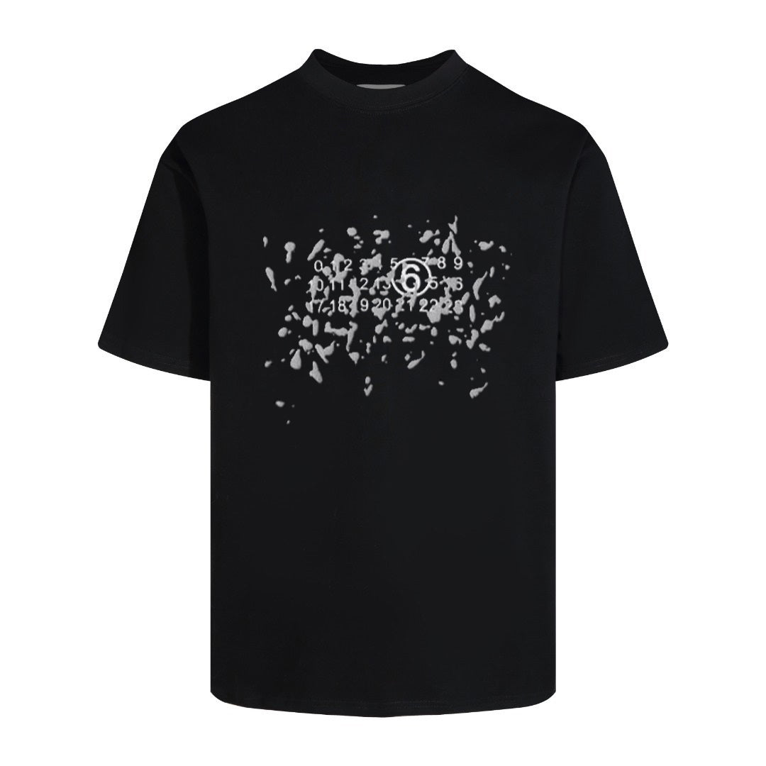 SOLO-Maison Margiela Foaming digital printing spots T-shirt