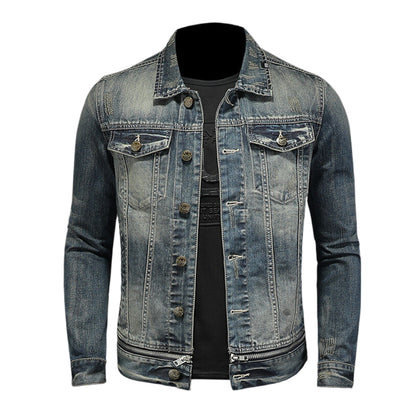 SOLO-DSQ2 2024ss Blue Denim Jacket