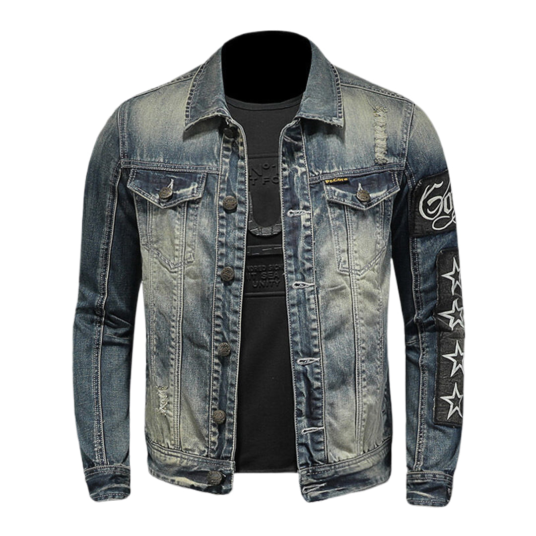 SOLO-DSQ2 Blue Denim Jacket