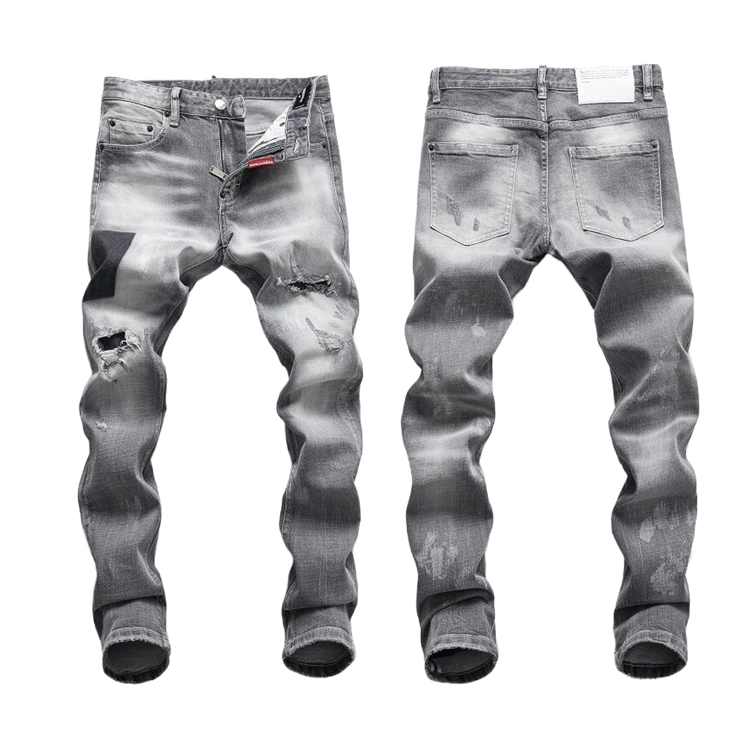 SOLO-DSQ2 Washed furious gray Jeans