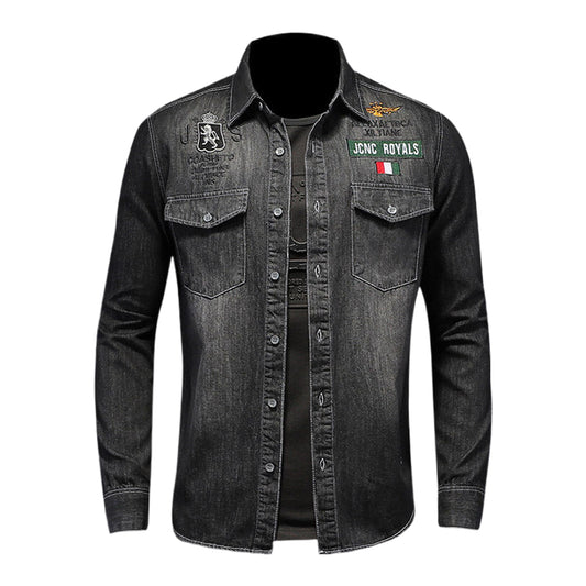 SOLO-DSQ2 Black Denim Jacket