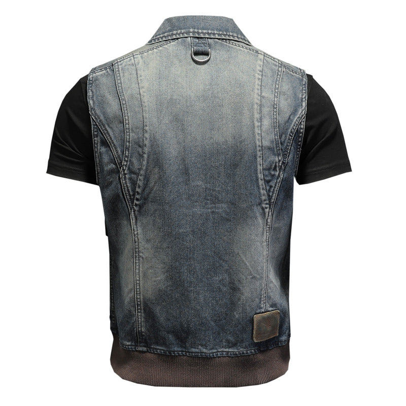 SOLO-DSQ2 2024ss Denim Vest coat