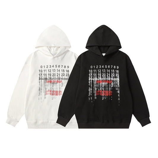 SOLO-Maison Margiela 24ss Splash ink Hoodie