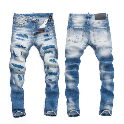 SOLO-DSQ2 2025ss Ripped Jeans