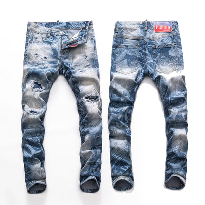 SOLO-DSQ2 Blue Vintage Jeans