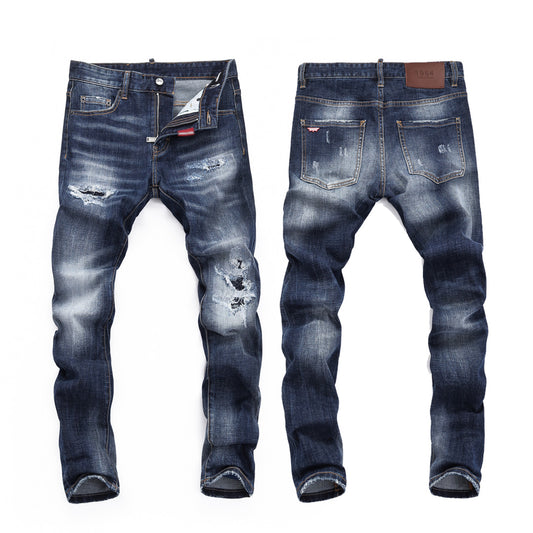 SOLO-DSQ2 2025ss Ripped Jeans