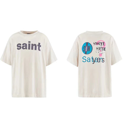 SOLO-Saint Michael Print T-shirt