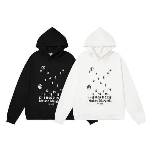 SOLO-Maison Margiela 2024ss Number Hoodie