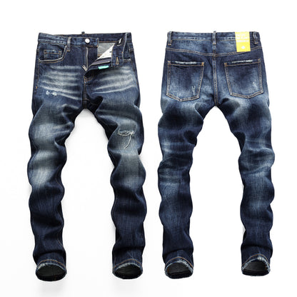 SOLO-DSQ2 2025ss Ripped Jeans