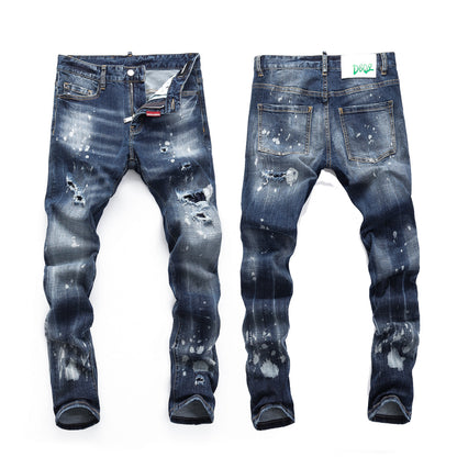 SOLO-DSQ2 2025ss Blue Jeans