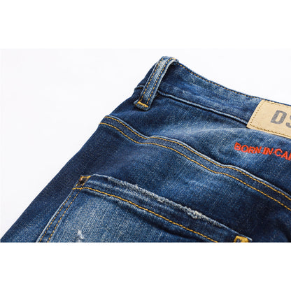 SOLO-DSQ2 Fashion Holes Jeans