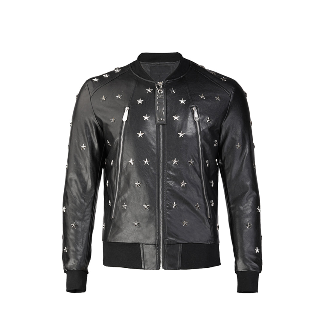 SOLO-Philpp Black Cowhide jacket