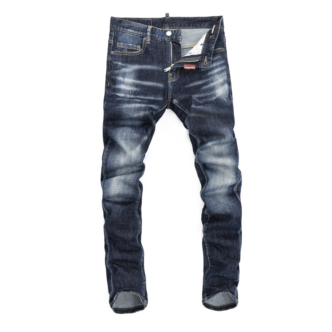 SOLO-DSQ2 2024ss Ripped Jeans