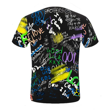 SOLO-D2 2024SS Graffiti T-shirt