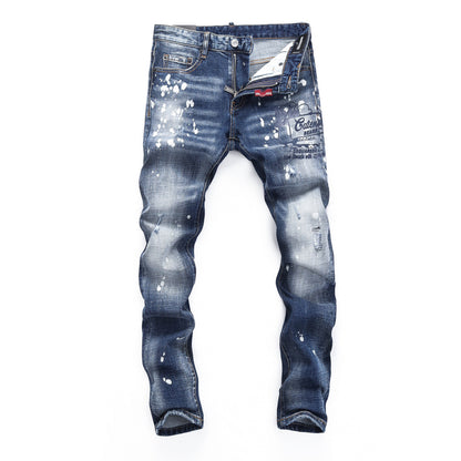 SOLO-DSQ2 2024ss Ripped Jeans