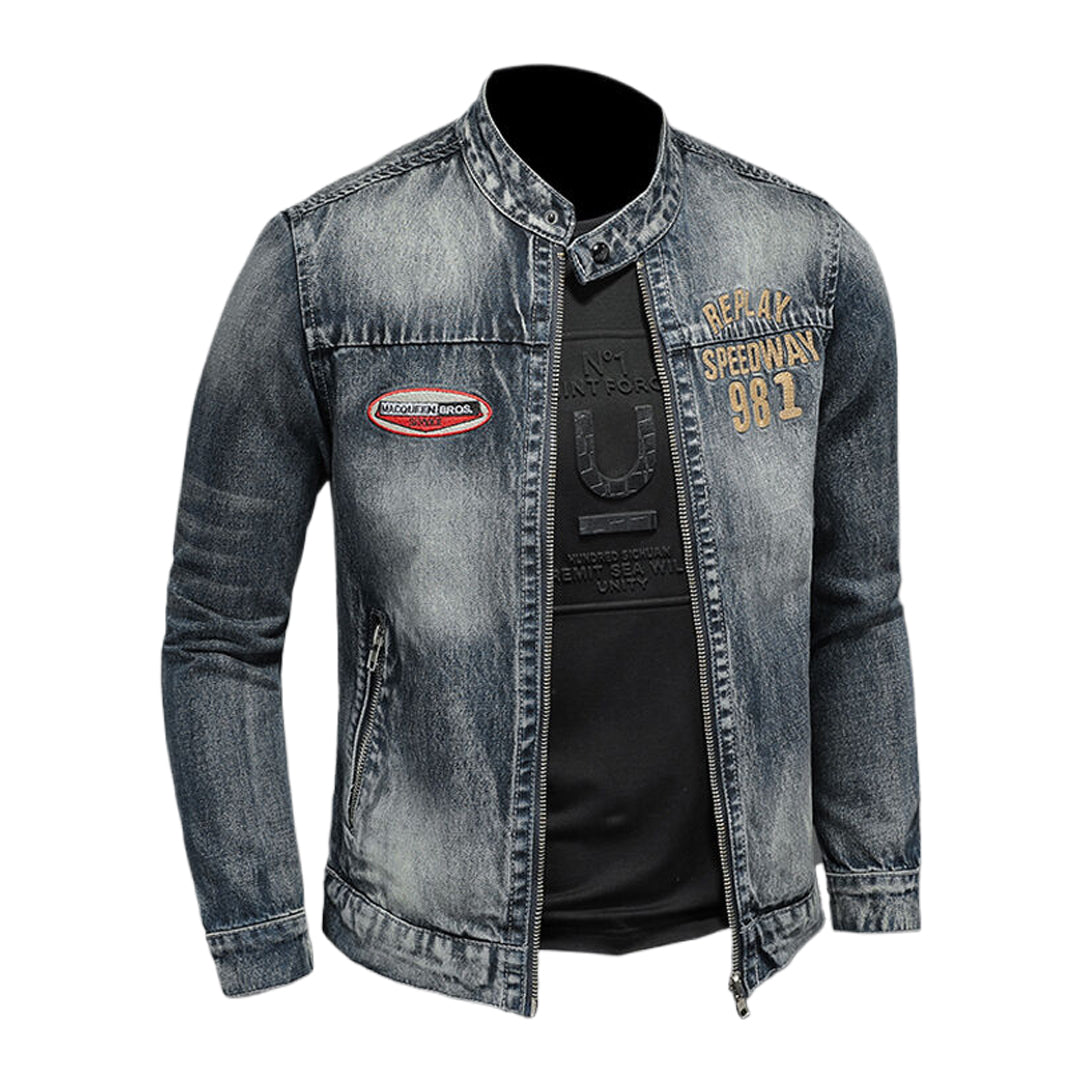 SOLO-DSQ2 2024ss Blue Denim Jacket