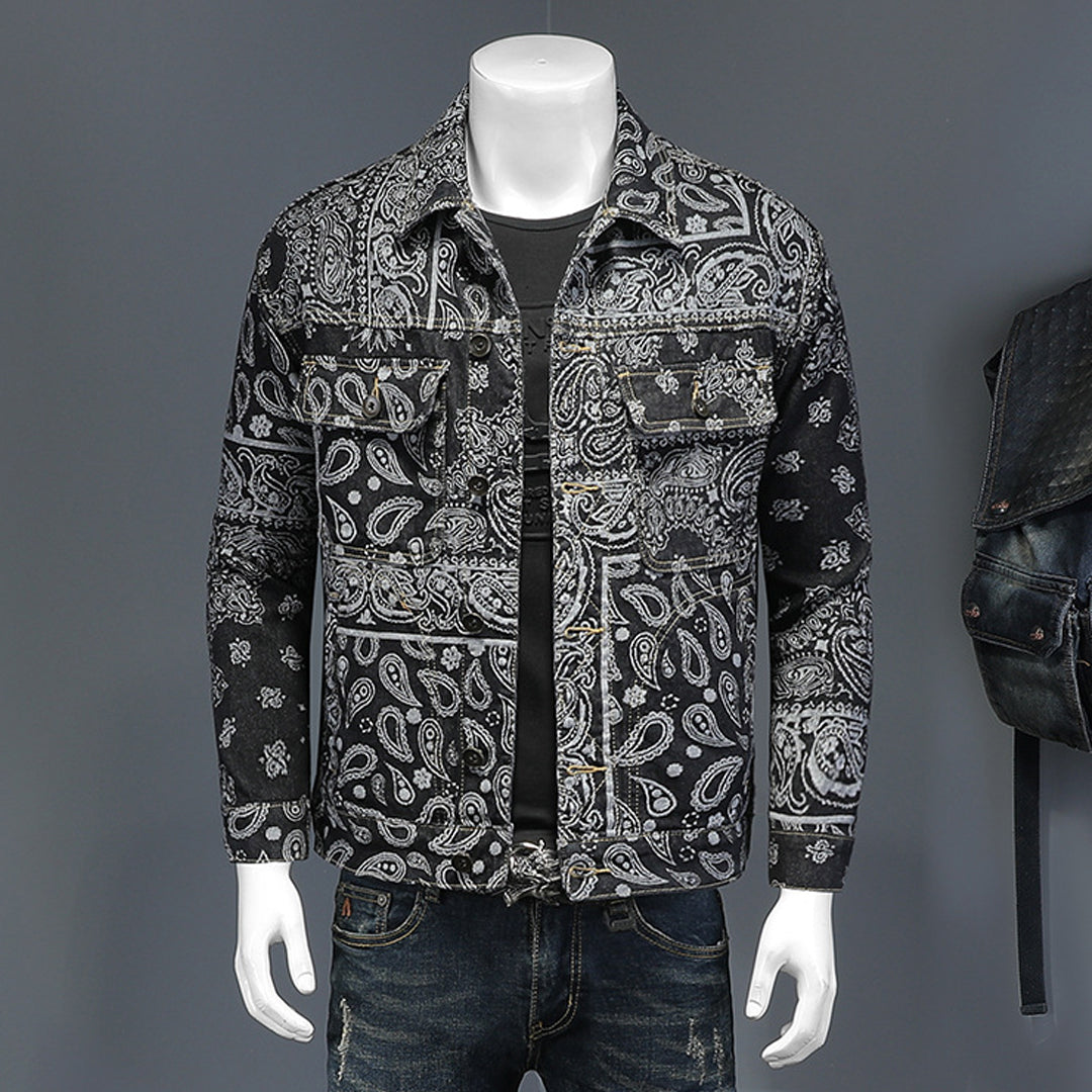 SOLO-DSQ2 Black Denim Jacket