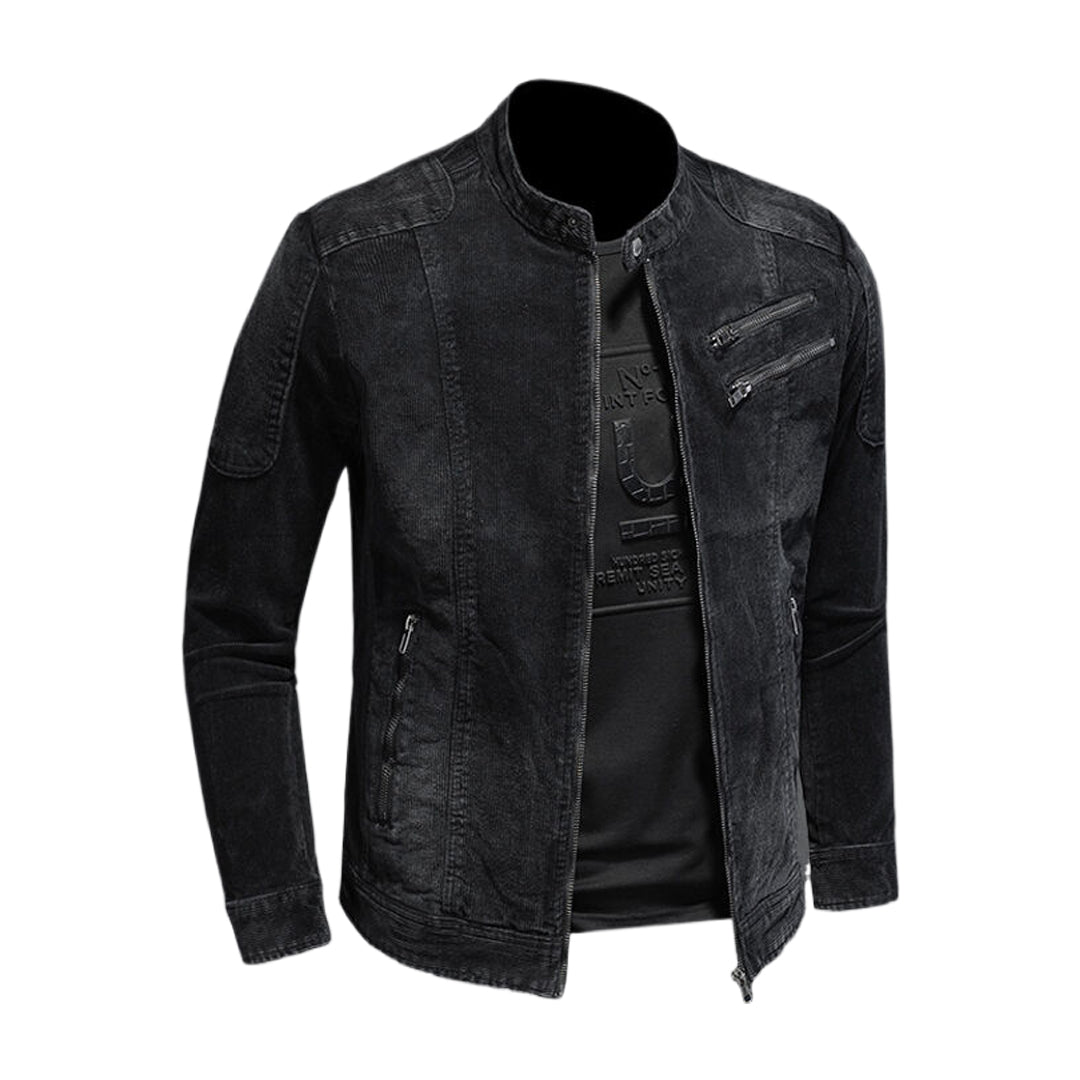 SOLO-DSQ2 2024ss Black Denim Jacket