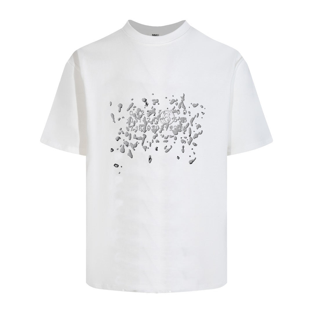 SOLO-Maison Margiela Foaming digital printing spots T-shirt