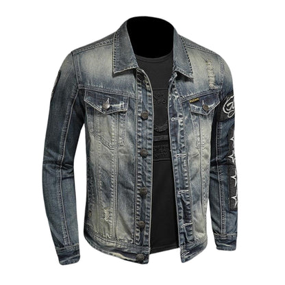 SOLO-DSQ2 Blue Denim Jacket