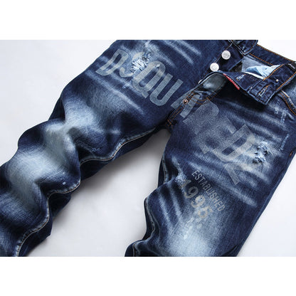 SOLO-DSQ2 2024ss printing Jeans