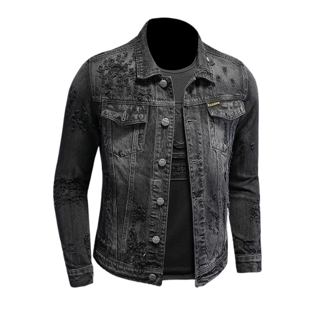 SOLO-DSQ2 24ss Black Denim Jacket