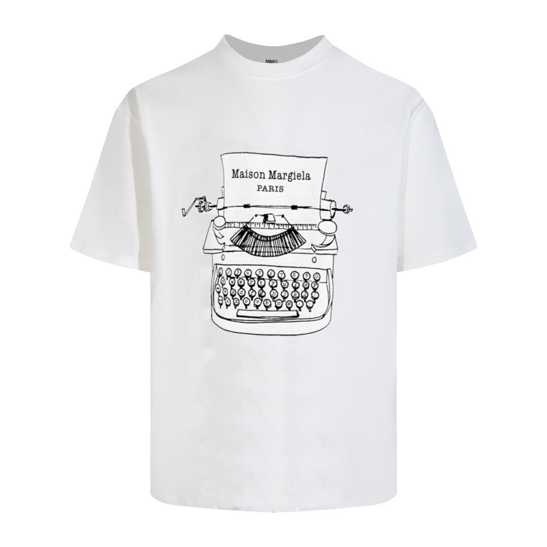 SOLO-Maison Margiela Retro typewriter T-shirt