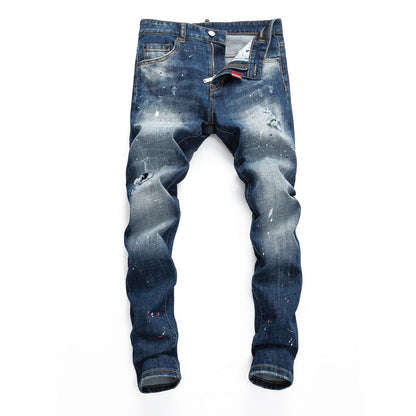 SOLO-DSQ2 2025ss Ripped Jeans