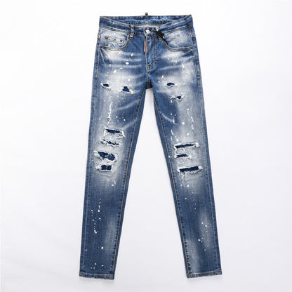 SOLO-DSQ2 2025ss Blue Jeans