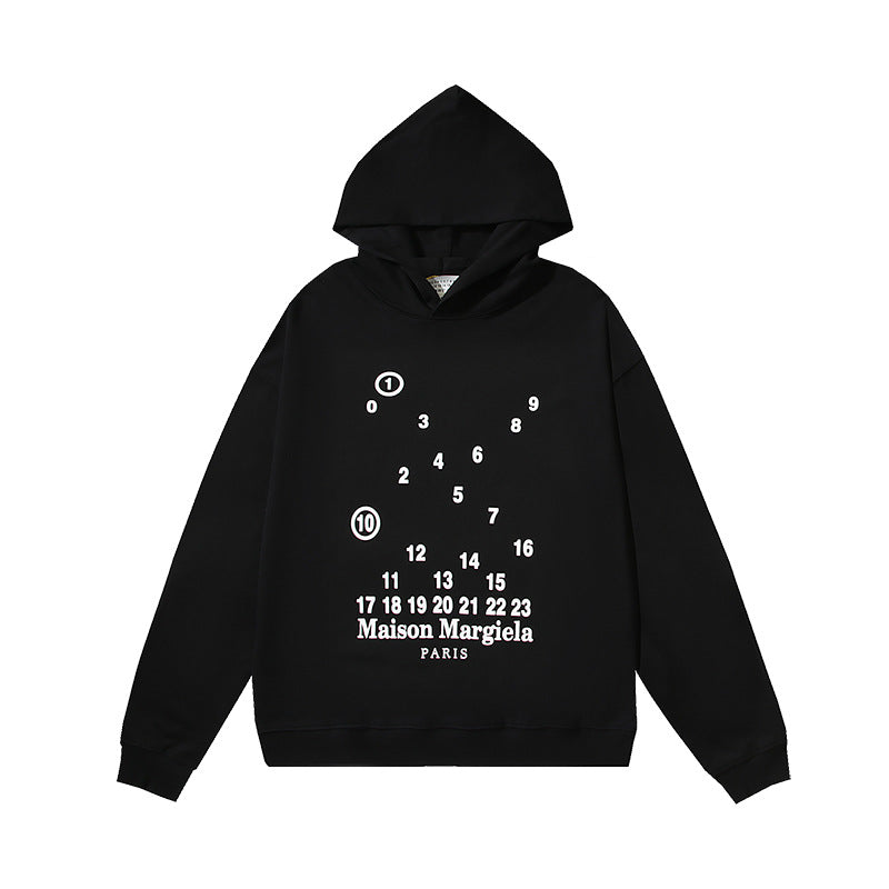 SOLO-Maison Margiela 2024ss Number Hoodie