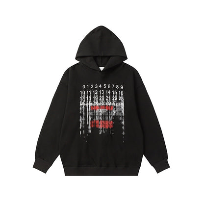 SOLO-Maison Margiela 24ss Splash ink Hoodie