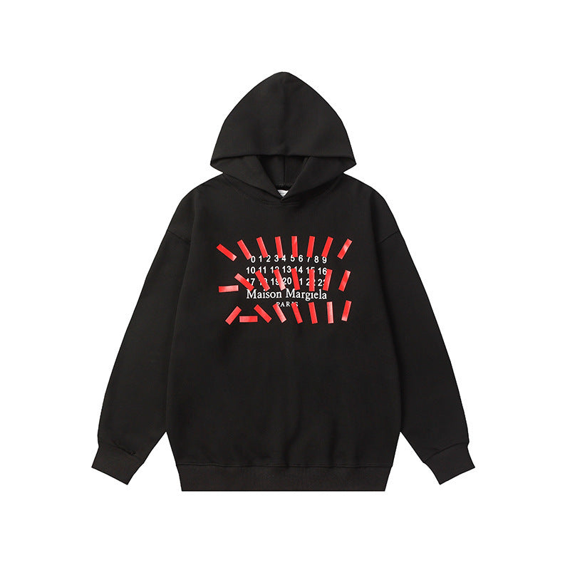 SOLO-Maison Margiela 24ss Number Hoodie